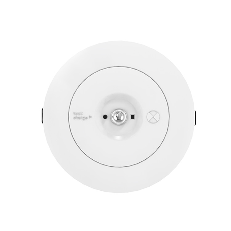 Luz LED de emergência Spitfire embutida 3W não mantida 360lm